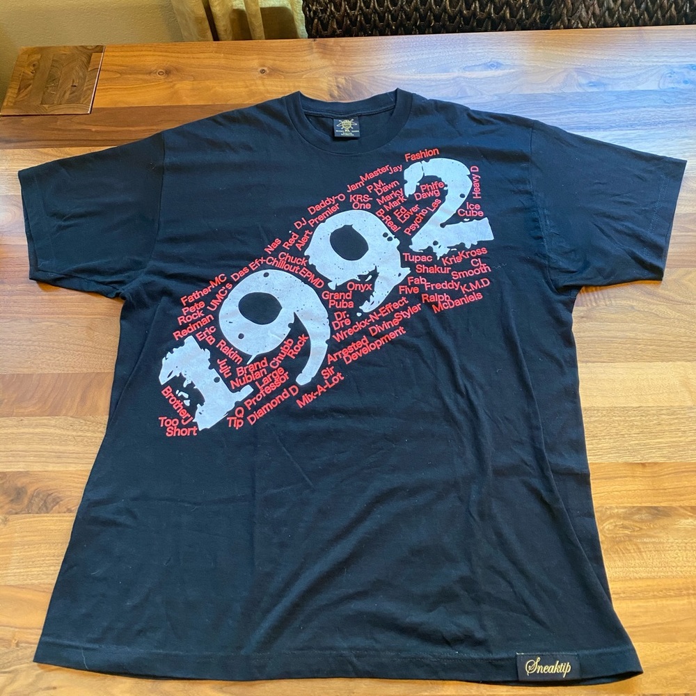 Sneaktip 1992 Hip Hop Legends Shirt